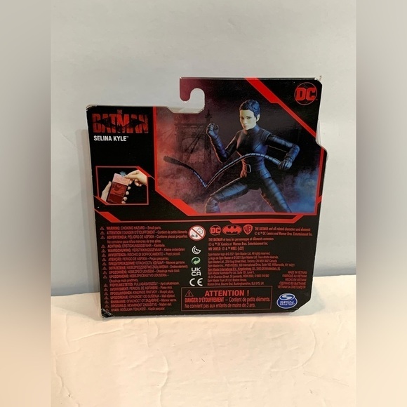 The Batman Selina Kyle Action Figure with Mystery Card DC Spin Master WarnerBros - Picture 2 of 3